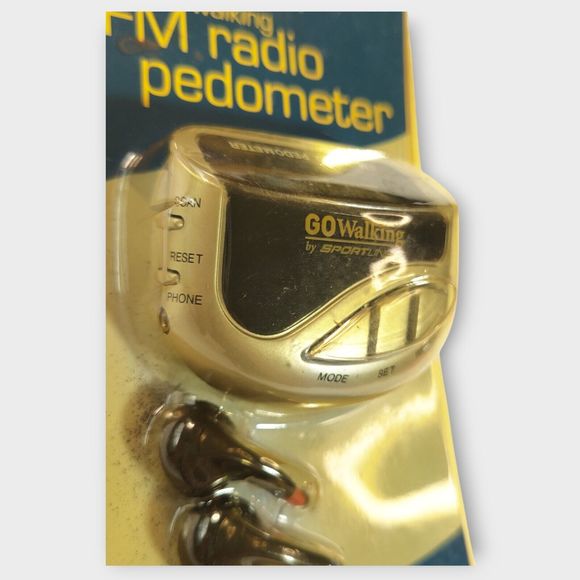 GoWalking SportLine Fm Radio Pedometer GW3398SL - Picture 4 of 8